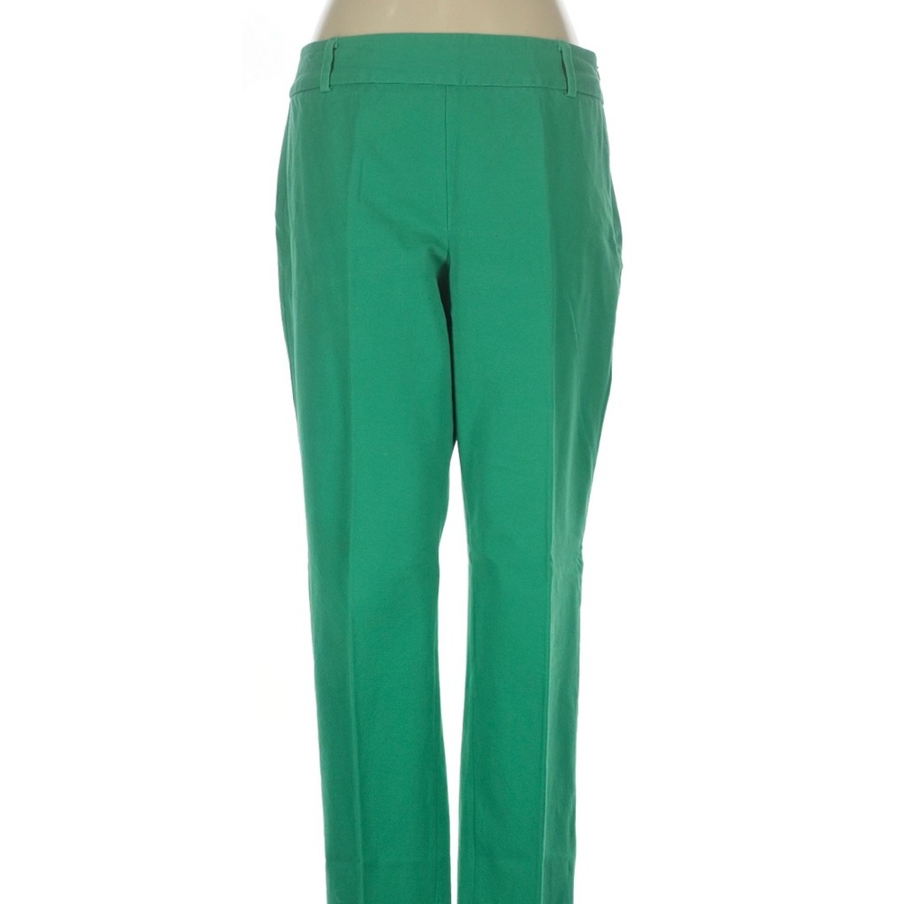 Talbots Emerald Green Straight-Leg Trousers